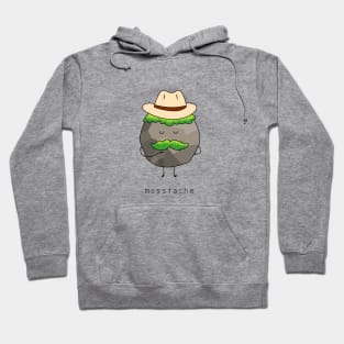 cowboy moss tache Hoodie